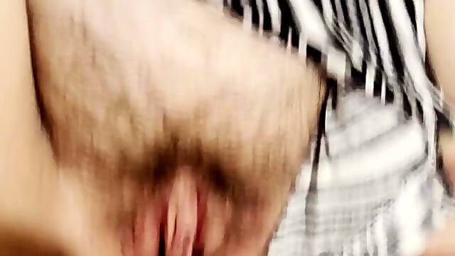 Hairy Pussy MILF Fucked By Horny Young Neighbor