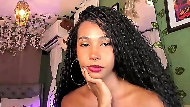 Amateur striptease and Solo masturbation