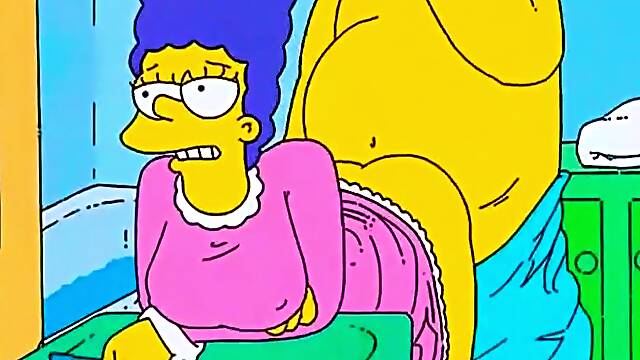 Marge Simpson hentai MILF