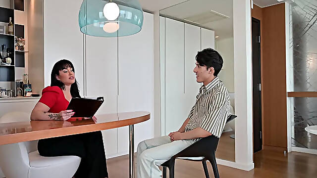 Hot Spanish Teacher Makes Me Cum To Keep Her Job!!! Danja Angel Fuck Young Guy