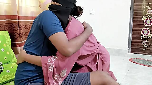 Desi Hijabi auntys sex secret behind close doors Part-one with bangla voice