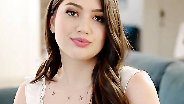 Alyx Star Busty Brunette.