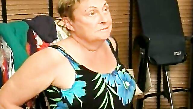 Chubby Granny Sucks Young Cock