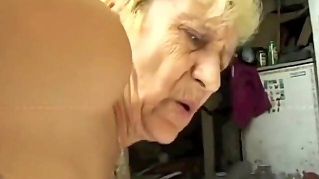 Ugly Granny gets DP cum piss farts by satyriasiss