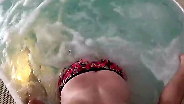 Bikini hot step mom wants a cock in her huge ass!