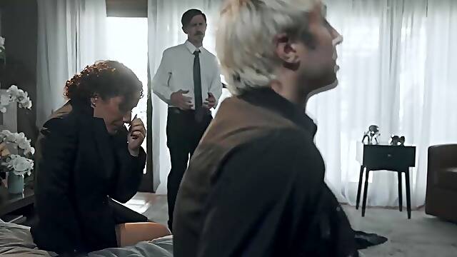 Chad Alva and Liv Revamped almost caught multiple times by a guest