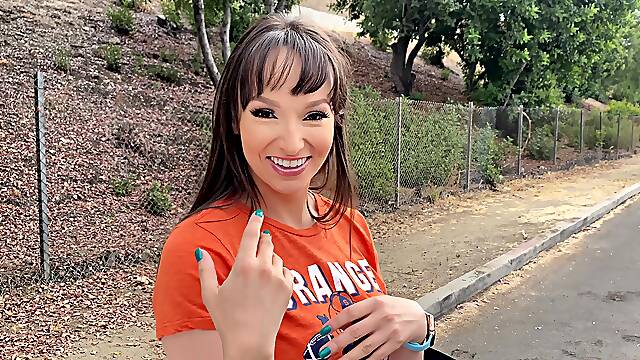 Gorgeous and skillful MILF Lexi Luna taking PornDude’s hard cock in all kinds of positions