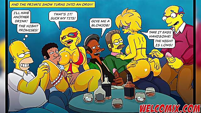 Most Excellent Simptoons Sex Moments Part two