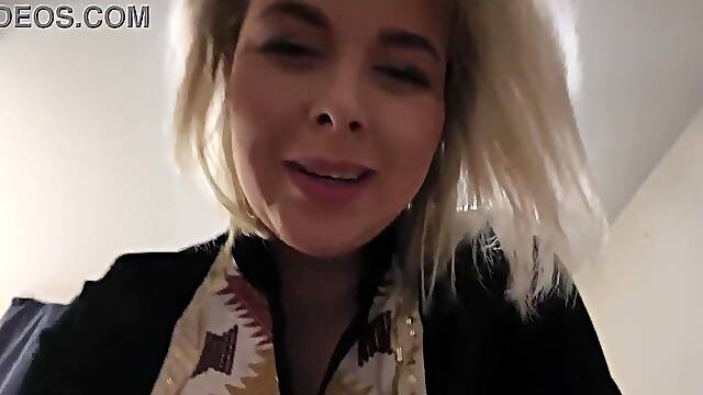 Golden-haired Wench Teaches Her Stepson About Sexuality Shares Her Experiences Throughout Screwing