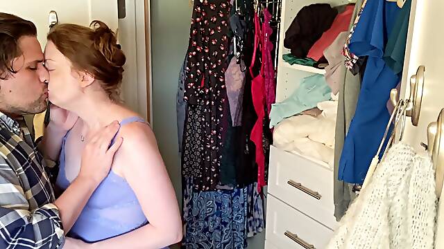 Handyman Seduced by ultra-kinky customer Gives Her an climax and a Creampie - Jess & James