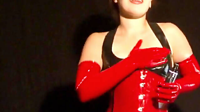 Red Hot Jerk off Game in Rubber