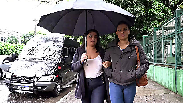 Rough brazilian bbw anal bang bus orgy