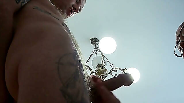 The Guy Fucked His Girlfriend in His Mouth and Filled It with Cum