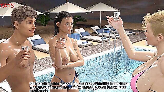 The adored Marriage - Chapter 1 - v1.0 - Brandon massaged Evelyns boobs and groped her labia