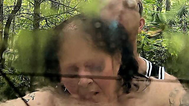 It's Raining Back of Car Brick Dick Pounds Her Hard