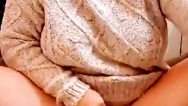 I Fucked Myself for My 69f Mistress as She Demanded in Her Sweater Till I Came