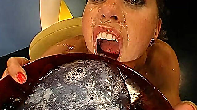 Swallow Olympics Hot Cum Challenge with Slutty Babes