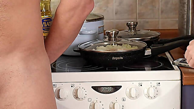 Stepson, What Are You Doing? Why Did You Take off Your Panties in the Kitchen? Should I Jerk You off? Give a Blowjob?