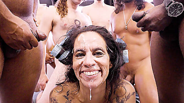 Rough Mature Double Pussy Groupsex Bukkake Orgy