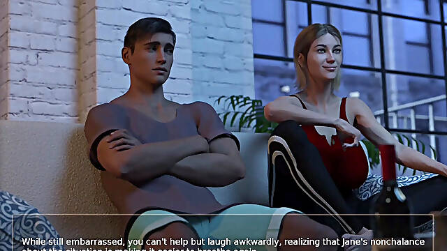 MILF Aunt Helps in Pee - Shadows of Deceit - E04