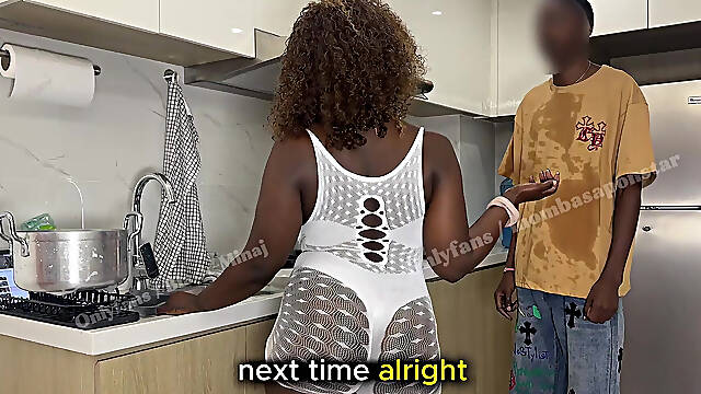 Big Ass Blackminaj Fucked at the Kitchen(full Video)